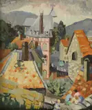 Lucy Harwood, Untitled, oil on canvas 61 x 51cm