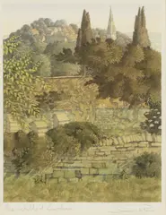 Simon Palmer, Untitled, watercolour 34 x 25cm