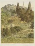 Simon Palmer, Untitled, watercolour 34 x 25cm
