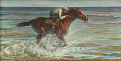 Vladimir Tretchikoff, Untitled, oil on canvas 61 x 123cm Provenance: By descent from the owner's parents.