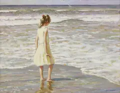 Paul S. Gribble, Untitled, oil on canvas 40 x 50cm