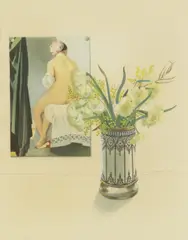 Untitled by Gerald Mynott, watercolour, sold Oct 2022
