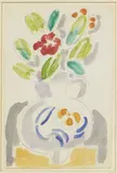 Duncan Grant, Untitled, 1963 watercolour and ink 22.5 x 14.5cm