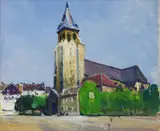 Jean-Franck Baudoin, Untitled, oil on canvas 54 x 66.5cm