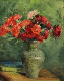 Joannès Chaleyé, Untitled, oil on board 34 x 26.5cm Provenance: With Los Angeles Fine Art Gallery.