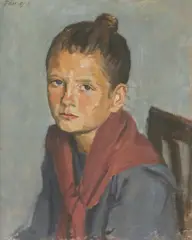 Adolf Fényes, Untitled, oil on canvas 52 x 43cm