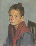 Adolf Fényes, Untitled, oil on canvas 52 x 43cm
