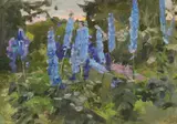 Ivan Golitsin, Untitled, oil on board 49 x 69cm