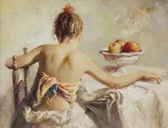 Jose Royo, Untitled, oil on canvas 73.5 x 93cm Provenance: With Àgora 3 Gallery