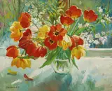 Oleg Stanichnov, Untitled, oil on canvas 60 x 70cm