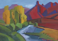Atashes Abraamyan, Untitled, oil on canvas 42 x 57cm
