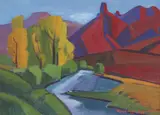 Atashes Abraamyan, Untitled, oil on canvas 42 x 57cm