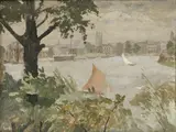 Mary Potter, Untitled, oil on panel 27 x 36cm Provenance: Christie's
