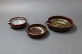 Three lipped pouring bowls by Len Castle, sold Dec 2024