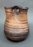 Pinched rim vase by Len Castle, sold Dec 2024