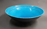 Len Castle, Large alkaline blue bowl