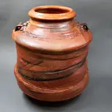 Peter Alger, Large cylindrical stoneware vase