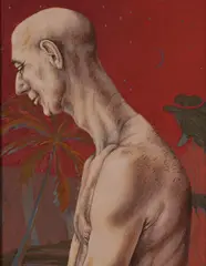 Untitled - from The Red Room series by Mary McIntyre, sold Jun 2023