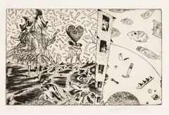 Untitled by Bill Hammond, sold Jun 2023
