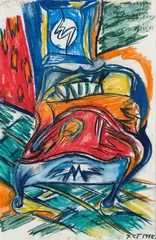 Philip Clairmont, Untitled - Chair Study