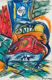 Philip Clairmont, Untitled - Chair Study