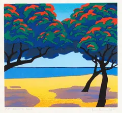 Elliott’s Beach by Tom Burnett, sold Jun 2023