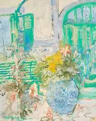 Peter O’Hagan, Chinese Jardinières in the Gardens of Giverny