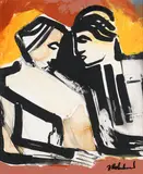 Des Robertshaw, Untitled (Two figures)