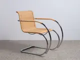 Model “MR20” cantilevered armchair by Ludwig Mies van der Rohe for Gebrüder Thonet, sold Jun 2023