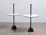 A pair of vintage ‘Servomuto’ side tables by Italy Achille Castiglioni for Zanotta, sold Jun 2023