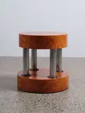 A ‘Hyatt’ side table by Ettore Sottsass for Memphis Milano, sold Jun 2023