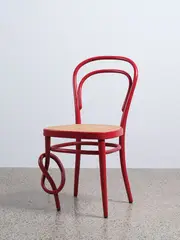 Bentwood 214 Knotted Chair by Gebrüder Thonet, sold Jun 2023