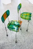 A pair of 543 Chaise Broadway Chairs, 1990s by Italy Gaetano Pesce for Bernini, sold Jun 2023