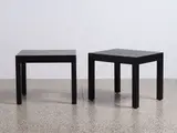 Italy Zanotta, A pair of ‘Lario’ side tables