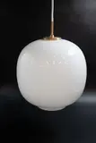 Vilhelm Lauritzen for Louis Poulsen, Danish Opaline glass pendant lamp