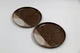 Brian Gartside, Two pottery plates
