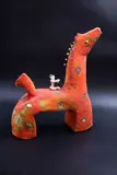 John Crawford, Large earthenware horse
