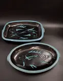 Peter Stichbury, Two oval platters