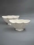 A pair of fan-shaped mantle vases by Crown Lynn Potteries, sold Feb 2023