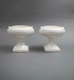 A pair of 'Royal Visit Queen Elizabeth II' urn vases by Crown Lynn Potteries, sold Feb 2023
