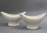A pair of mantle vases by Crown Lynn Potteries, sold Feb 2023
