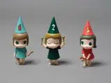 Yoshitomo Nara, 123 Drumming Girls (2020)