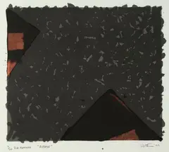 Bill Manhire “Aubade” by Ralph Hotere, sold Oct 2022