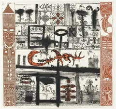 Ulumago by John Pule, sold Oct 2022