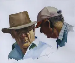 Ronald Walter Stenberg, Untitled [Portrait Study]