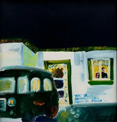 Fergus Collinson, Absolute Beautiful Transparent Rainy Blackness…