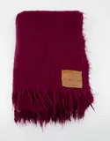 Travel rug by N.Z. Mohair Craft for Mohair Fibres Ltd, sold Oct 2022