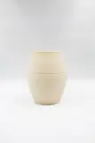 Ernest Shufflebotham for Crown Lynn, Large hand-potted vase no. 59