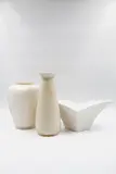 A large trough vase and a Titian baluster vase by Crown Lynn Potteries, offered Oct 2022