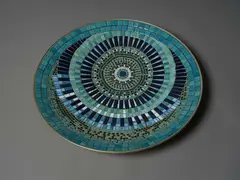 John Crichton, Large and impressive tiled mosaic bowl
